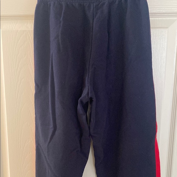 Brandy Melville Blue and Red Joggers with Tapered Ankle - Picture 5 of 7